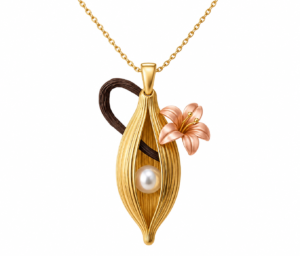 pendentif vanille